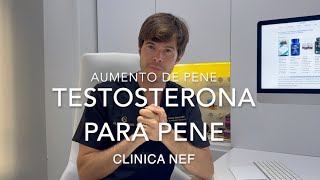 TESTOSTERONA PARA AUMENTAR EL PENE [upl. by Anselm]