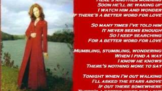 Siobhan MaherKennedy  Better Word For Love   lyrics 2002 [upl. by Aissat]