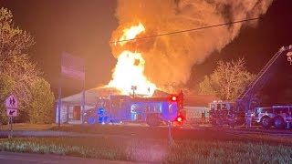 Our Church Hall Destroyed by Fire [upl. by Wiggins]