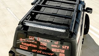 DIY Roof Rack install on 2022 Ford Bronco 4dr hardtop [upl. by Linehan]