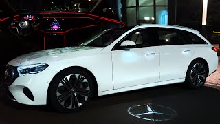 2024 MercedesBenz EClass Estate Review  Night Drive Interior and Exterior [upl. by Ziladnerb999]