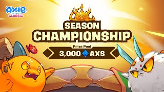 Axie Classic Season 5 Overview [upl. by Fredenburg]