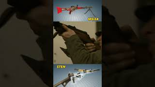 quotSten Mk II VS Nazi MG34quot  WWII Guns ww2 war shorts viral Anthropoid film movie [upl. by Aeneus]