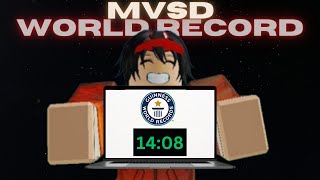 How I got The First MVSD World Record [upl. by Akayas]