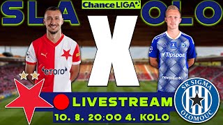 SLAVIA PRAHA  SIGMA OLOMOUC 🔴LIVESTREAM🔴 [upl. by Silva]