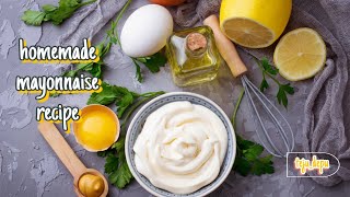 easy homemade mayonnaise recipe [upl. by Bradstreet840]