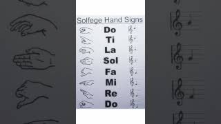 Solfege Hand Signs [upl. by Nylemaj]