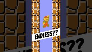 The ENDLESS PIT in Super Mario Bros NES [upl. by Bohaty]