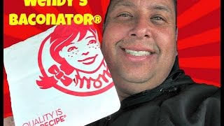 Wendys Baconator® REVIEW [upl. by Spatz]