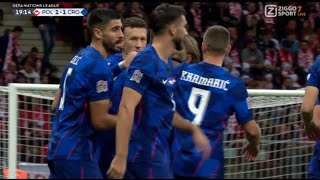 Borna Sosa Goal Poland vs Croatia 33 All Goals and Extended Highlights [upl. by Omora363]