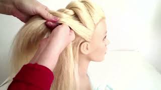 Wedding hairstyles long hair bun hairstyles simple hairstyle updo hairstyles chignon styles [upl. by Ias113]