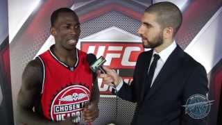 UFC on FOX 7 Anthony Njokuani Noticed Roger Bowlings Hands Dropping [upl. by Heiskell778]