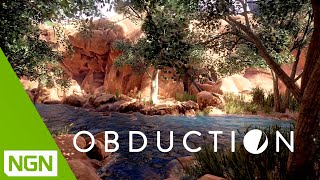 Obduction VR Gameplay and Interview with Rand Miller of Cyan  E3 2016 [upl. by Ceporah]