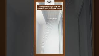 KDMG  Ceiling Cloth Hanger All India  7942539731 amp 9073962034 [upl. by Accebor]