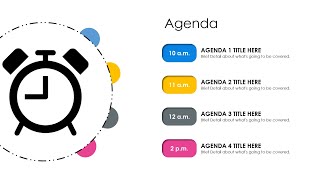 Effective Meeting Agenda PowerPoint Presentation Slide Template Design for Project Management [upl. by Akino758]