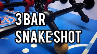 What is 3 BAR SNAKE SHOT  ROLLOVER  Foosball 101 foosball tips [upl. by Yssej75]