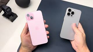 iPhone 15 Pro Max vs iPhone 15 Plus  Conoce las diferencias [upl. by Bertolde974]