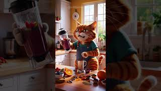 A fat cat tries to lose weight 🙀 cat cats kitten cute story catlover [upl. by Weinrich]