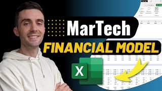 The ULTIMATE MarTech Financial Model  SaaS Financial Model Tutorial [upl. by Ohl]