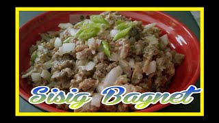 Sisig Bagnet  Lutong Bahay  Sab Lindaya [upl. by Anairda]