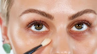 How to conceal dark circles with LIGHT coverage [upl. by Cutlerr]