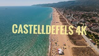 CASTELLDEFELS CATALUÑA  Castelldefels Spain  Castillo de Castelldefels  Castelldefels Catalunya [upl. by Novat]