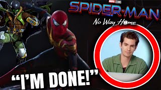 SpiderMan No Way Home Andrew Garfield Talks Leaked Video  6th Villain Hidden In Trailer [upl. by Carolina231]