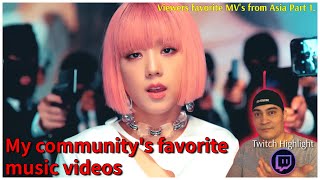 Reacting to my viewers favorite MVs from Asian artists Part 1 Short highlight version [upl. by Andrews]