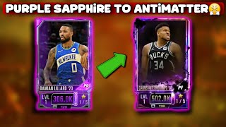 Best Pull From PURPLE SAPPHIRE TIER TO ANTIMATTER TIER TOURNEY NBA 2K MOBILE Better Than Locker Code [upl. by Alvarez]