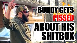 DUDE GETS PISSED OVER SHITBOX [upl. by Ardnasyl]