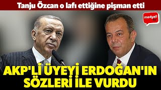 Tanju Özcan AKPli üyeyi pişman etti Erdoğanın sözleri ile yanıt verdi I BOLU BELEDİYE MECLİSİ [upl. by Hime658]