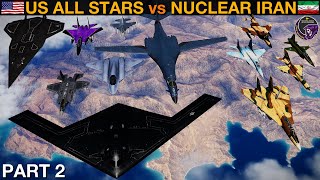 SR72 B21 B1R NGAD amp F35 Strike vs Irans Entire Air Force WarGames 191b  DCS [upl. by Ikila]