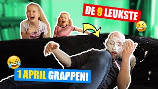 DE LEUKSTE 1 APRIL GRAPPEN UITHALEN bij onze OUDERS 9 Leuke Grappen Voor Thuis ♥DeZoeteZusjes♥ [upl. by Eey285]