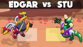 EDGAR vs STU  Brawl Stars [upl. by Selby]