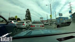 RIDE ALONG Nipsey Hussle Funeral Procession Victory Lap Through Los Angeles [upl. by Church]