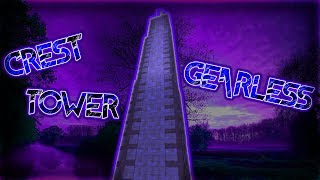 Roblox Parkour Crest Tower gearless [upl. by Llednik668]