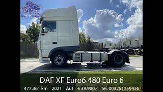 DAF XF Euro6 480 Euro 6 [upl. by Aneleiram650]