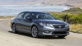 2013 Honda Accord Sport CVT vs 6 Speed Manual 060 MPH Mashup Review [upl. by Adnaerb]