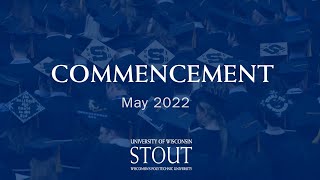 Spring 2022 Commencement  CACHSS amp CEHHHS  UWStout [upl. by Ragan]