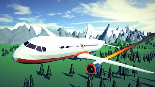 Real Airplane Disasters and Crashes 12  Besiege [upl. by Philipa]