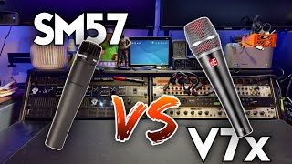 Is the SM57 a better mic SM57 vs V7x [upl. by Airamzul]