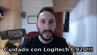 Cuidado con la webcam Logitech C920 [upl. by Aldas]