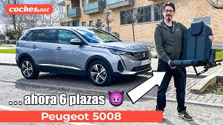 PEUGEOT 5008 ¿Mejor que el 3008  SUV familiar 7 plazas  Prueba en español  cochesnet [upl. by Llednohs105]