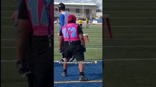 Can’t teach that level of drip😤 shorts football funny lineman 7v7 highlights [upl. by Brooke430]