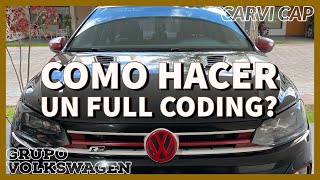 ✅COMO HACER UN FULL CODING Desface de luces Aceleración directa OBD Grupo Volkswagen Seat [upl. by Harvie]