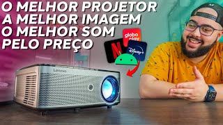 O MELHOR PROJETOR QUE JÁ TESTEI Ótimo Preço e Qualidade Excelente Recomendo Demais Lenovo L5 [upl. by Nicodemus523]