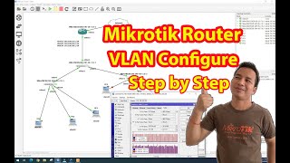 Mikrotik Router VLAN Configuration step by step [upl. by Aniela]