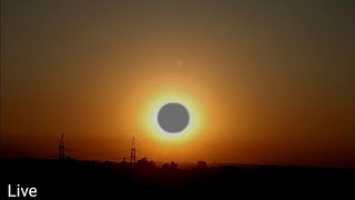 Annular Solar Eclipse Live HD 4K  Solar Eclipse Live [upl. by Ingraham162]