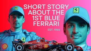 A Short Story of the 1st Blue Ferrari Formula 1 History Enzo Ferrari vs the FIA [upl. by Euqinu215]