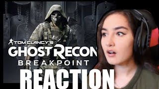 Ghost Recon Breakpoint Official Reveal Trailer Reaction [upl. by Scot180]